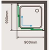 Immagine 2/2 - LEON 80x80x195 quad.