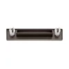 Immagine 4/6 - set copertura troppopieno e scarico in acciaio per vasca freestanding, gun gray