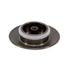 Immagine 6/6 - set copertura troppopieno e scarico in acciaio per vasca freestanding, gun gray