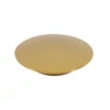 Immagine 5/6 - set copertura troppopieno e scarico in acciaio per vasca freestanding, gold