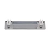 Immagine 4/6 - set copertura troppopieno e scarico in acciaio per vasca freestanding, silver