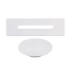 Immagine 1/6 - set copertura troppopieno e scarico in acciaio per vasca freestanding, white