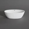 Immagine 1/4 - OVAL vasca da bagno freestanding, bianco, 155x80x58 cm
