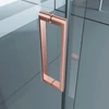 Immagine 4/4 - Milano Duo Rose Gold box doccia 80x120, 195cm, 8mm