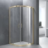 Immagine 1/7 - Murcia Gold box doccia curvo 80x80, 190cm, 6mm NANO