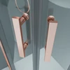Immagine 6/7 - Murcia Rose Gold box doccia curvo 80x80, 190cm, 6mm NANO