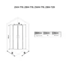 Immagine 7/8 - Avignon 6mm box doccia curvo 70*70 190cm