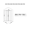 Immagine 8/9 - Toulon 6mm box doccia 70*70 190cm
