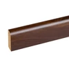 Immagine 1/3 - W-STEP battiscopa per pavimento laminato, effetto noce, 2400x60x15 mm