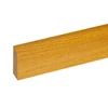 Immagine 1/3 - W-STEP battiscopa per pavimento laminato, effetto rovere, 2400x60x15 mm