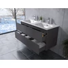 Immagine 3/3 - Dijon || Grigio antracite opaco, mobile bagno con lavabo 120cm
