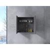 Immagine 3/3 - Sevilla || Grigio antracite opaco, armadietto a specchio a due ante con illuminazione LED 60 cm