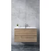 Immagine 1/5 - Catania Sonoma mobile bagno con lavabo 100cm