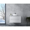Immagine 1/3 - Genova White mobile bagno con lavabo 60 cm