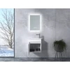 Immagine 3/3 - Zamora White mobile bagno con lavabo e specchio LED