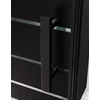 Immagine 2/3 - Madeira Black Pattern 80 porta doccia battente, 190cm, 6mm
