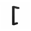 Immagine 4/4 - Milano Black porta doccia scorrevole, 120x195cm, 8mm