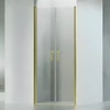 Immagine 1/4 - Westy Gold 80 porta doccia battente a due ante, 195cm, 6mm