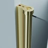 Immagine 3/4 - Westy Gold 80 porta doccia battente a due ante, 195cm, 6mm