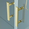 Immagine 4/4 - Westy Gold 80 porta doccia battente a due ante, 195cm, 6mm
