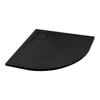 Immagine 1/11 - Cagliari Black 80x80x2,6 cm piatto doccia in SMC curvo con sifone