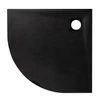 Immagine 5/11 - Cagliari Black 80x80x2,6 cm piatto doccia in SMC curvo con sifone
