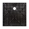 Immagine 7/11 - Cagliari Black 80x80x2,6 cm piatto doccia in SMC quadrato con sifone