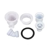 Immagine 5/11 - Cagliari White 80x80x2,6 cm piatto doccia in SMC curvo con sifone