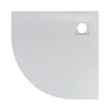 Immagine 7/11 - Cagliari White 80x80x2,6 cm piatto doccia in SMC curvo con sifone