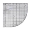 Immagine 10/11 - Cagliari White 80x80x2,6 cm piatto doccia in SMC curvo con sifone