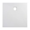 Immagine 7/12 - Cagliari White 80x80x2,6 cm piatto doccia in SMC quadrato con sifone