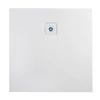 Immagine 8/12 - Cagliari White 80x80x2,6 cm piatto doccia in SMC quadrato con sifone