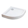 Immagine 1/10 - Almagro 80x80x13,5 cm piatto doccia in acrilico curvo con sifone