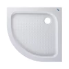 Immagine 6/10 - Almagro 80x80x13,5 cm piatto doccia in acrilico curvo con sifone