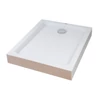 Immagine 1/11 - Almagro 80x120x13,5 cm quadrato, piatto doccia in acrilico rettangolare con sifone