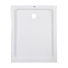 Immagine 7/11 - Almagro 80x120x13,5 cm quadrato, piatto doccia in acrilico rettangolare con sifone