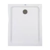 Immagine 8/11 - Almagro 80x120x13,5 cm quadrato, piatto doccia in acrilico rettangolare con sifone