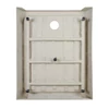 Immagine 9/11 - Almagro 80x120x13,5 cm quadrato, piatto doccia in acrilico rettangolare con sifone