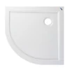 Immagine 6/10 - Coria 80x80x5 cm piatto doccia in acrilico curvo con sifone