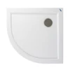Immagine 7/10 - Coria 80x80x5 cm piatto doccia in acrilico curvo con sifone
