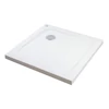 Immagine 1/10 - Coria 80x80x5 cm piatto doccia in acrilico quadrato con sifone