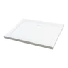 Immagine 5/10 - Coria 80x100x5 cm quadrato, piatto doccia in acrilico rettangolare con sifone