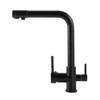 Immagine 1/5 - Portland Black rubinetto cucina 3 vie per depuratore d'acqua