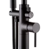 Immagine 4/5 - Korfu Black miscelatore freestanding per vasca