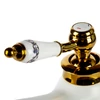 Immagine 3/4 - Izmir White & Gold miscelatore lavabo retrò