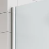 Immagine 4/5 - Walk-in Chrome parete doccia, vetro acidato opaco 50, 200cm, 8mm