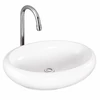 Immagine 1/3 - MERANO || lavabo da appoggio, ceramica, bianco, ovale