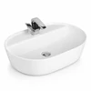 Immagine 1/3 - MONTERO 60 || lavabo da appoggio, ceramica, bianco, arrotondato