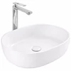 Immagine 1/3 - LIGNANO || lavabo da appoggio, ceramica, bianco, ovale