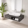 Immagine 2/3 - LIGNANO || lavabo da appoggio, ceramica, bianco, ovale